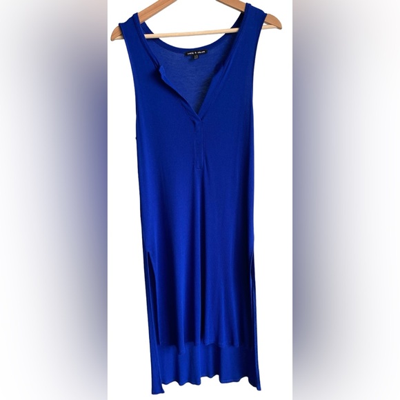 Cobalt blue sleeveless tunic, gently used, very good condition - Picture 2 of 6